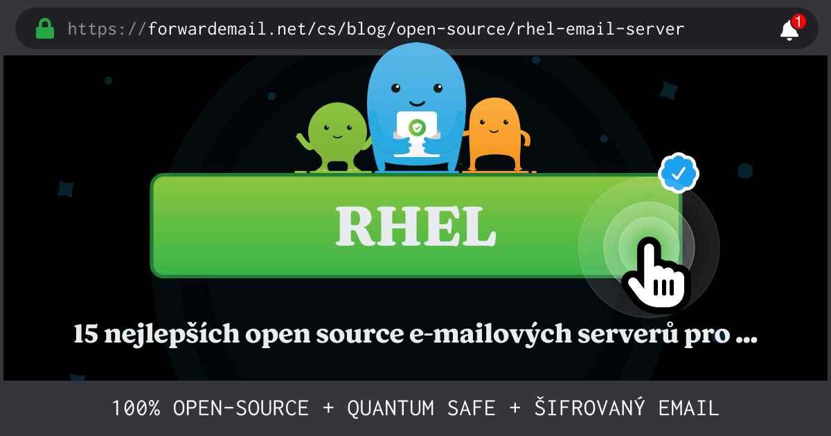 15 nejlepších open source e-mailových serverů pro RHEL v roce 2024
