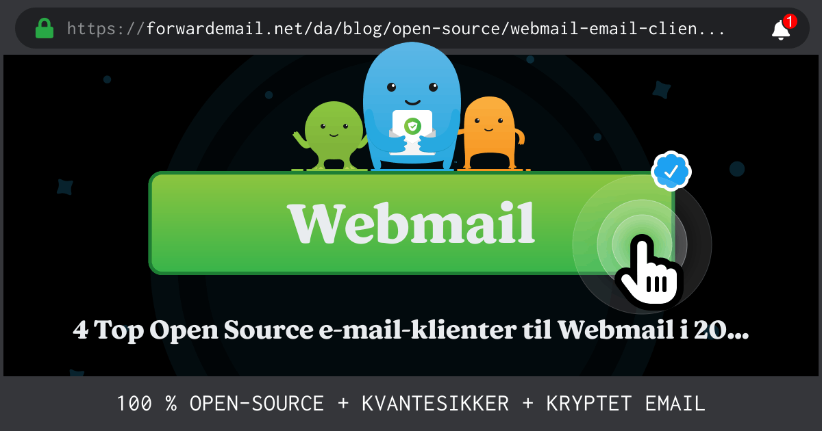 4 Top Open Source e-mail-klienter til Webmail i 2024
