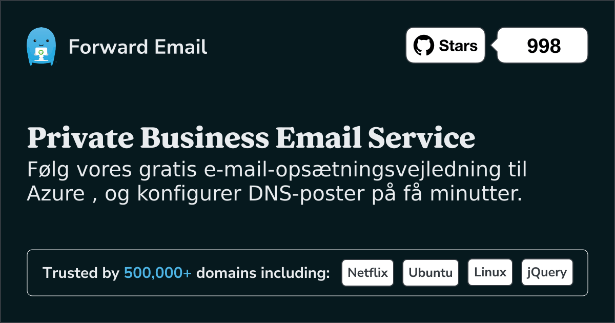 Sådan konfigurerer du e-mail med Azure