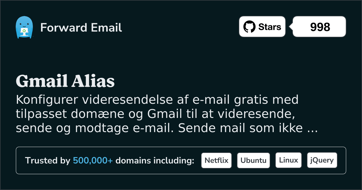 Sådan konfigurerer du e-mail med Send Mail As with Gmail