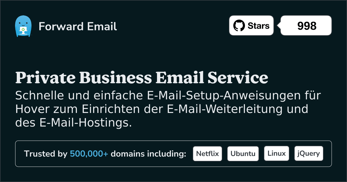 So richten Sie E-Mail mit Hover ein