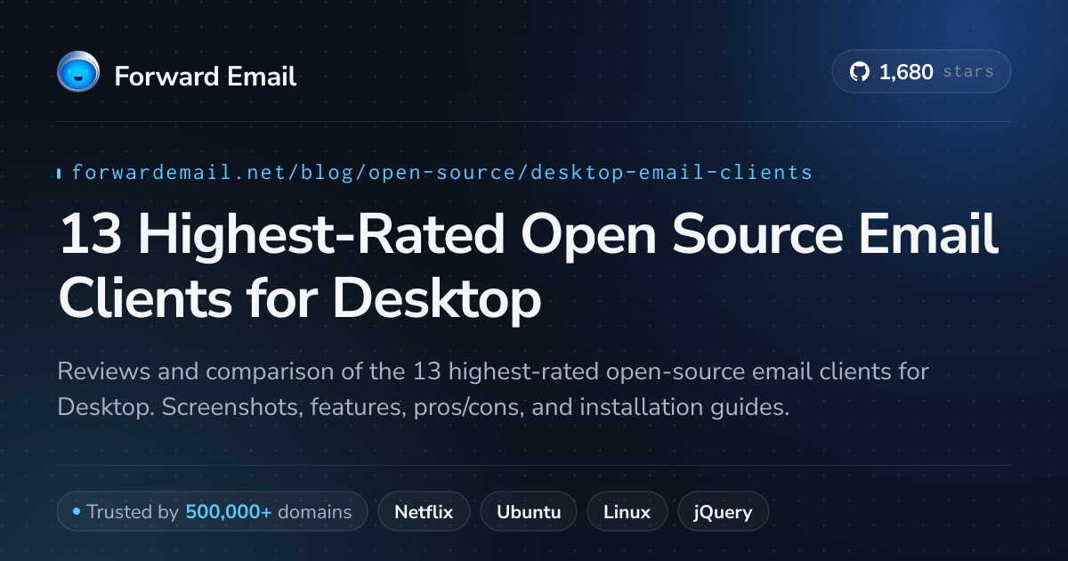 Clientlink Email Software 13 Highest-Rated Open Source Email Clients for Desktop 2026