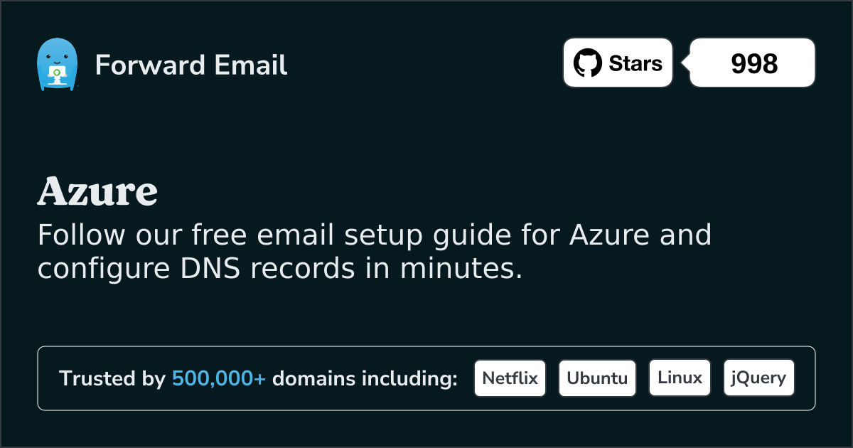 How to Setup Email with Azure