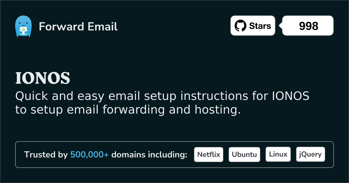 How to Setup Email with IONOS