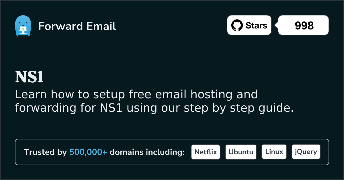 How to Setup Email with NS1