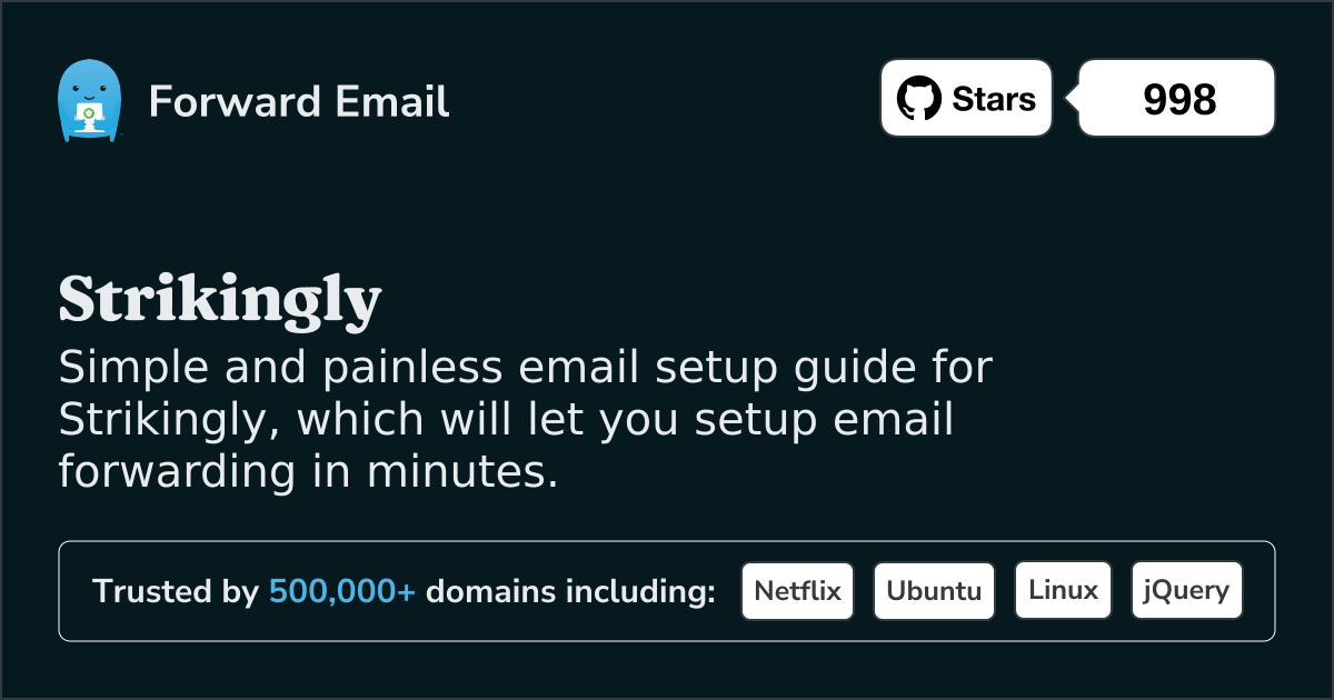 How to Setup Email with Strikingly