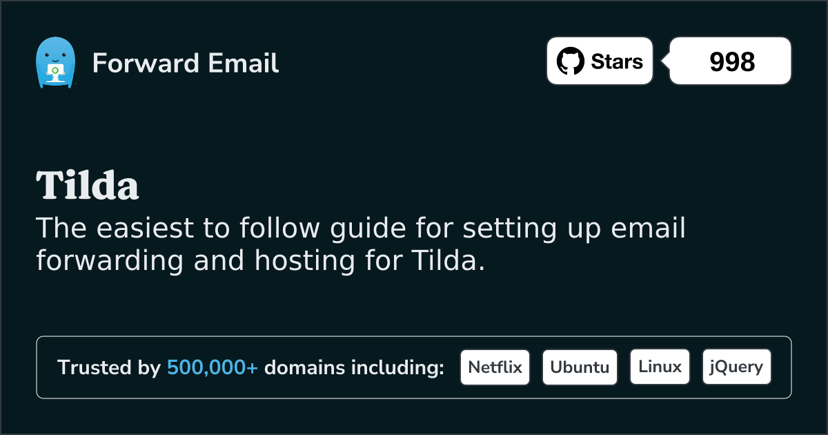 How to Setup Email with Tilda