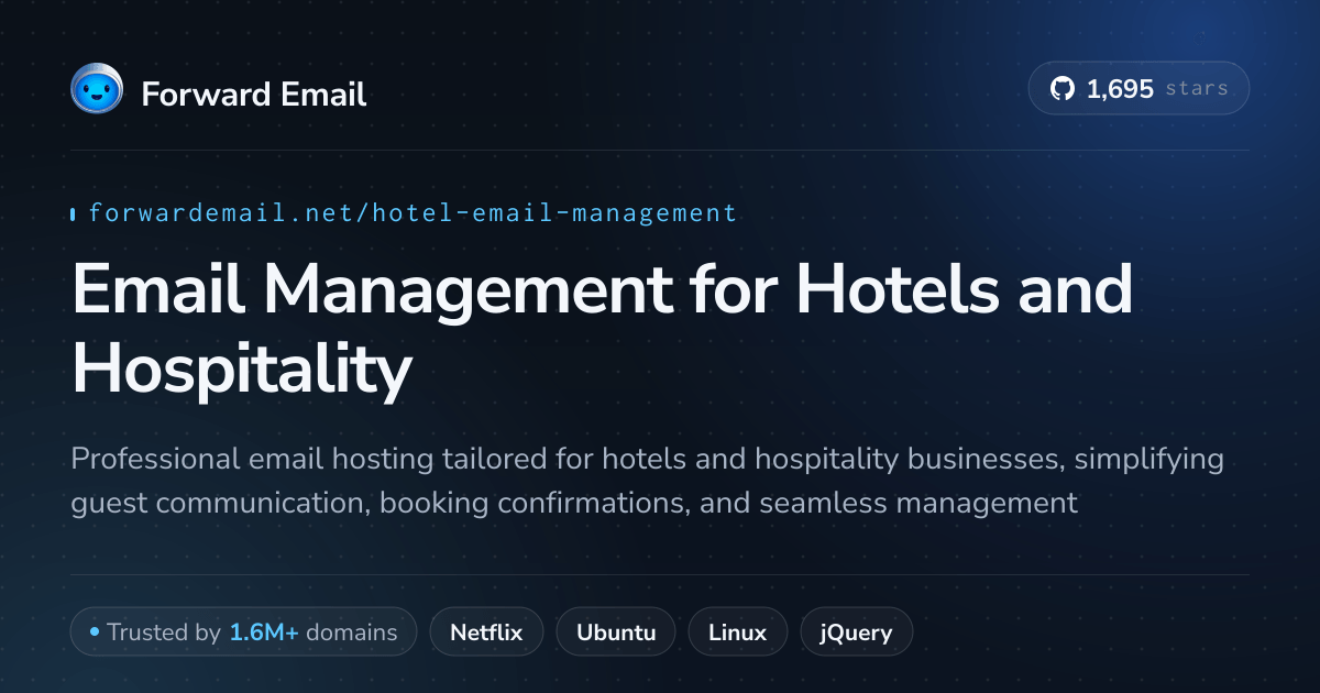 Email Management for Hotels and Hospitality