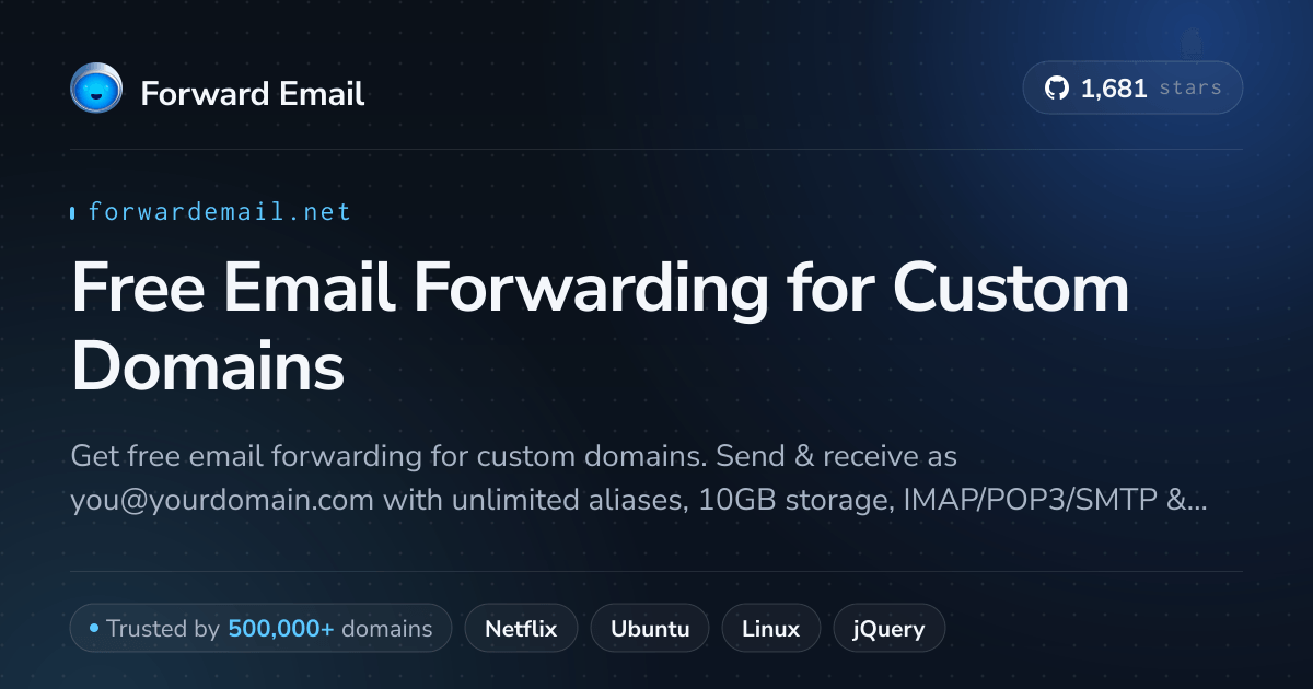 Forward Email screenshot 1