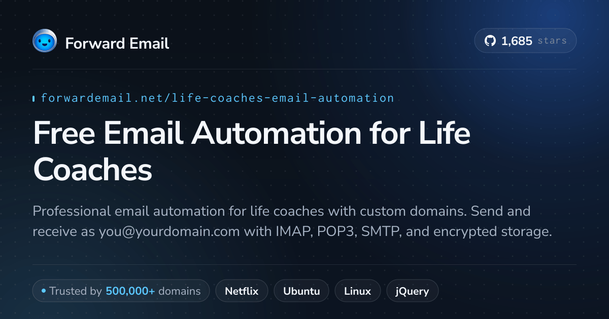 Free Email Automation for Life Coaches