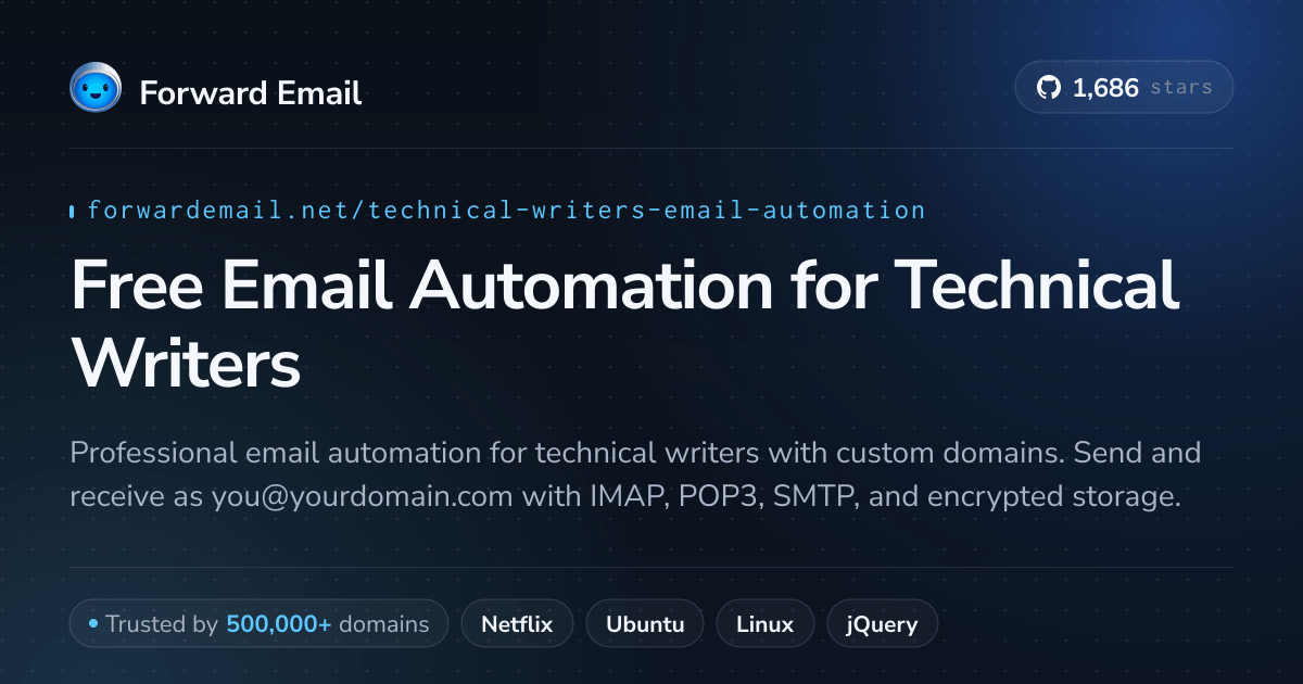 Free Email Automation for Technical Writers