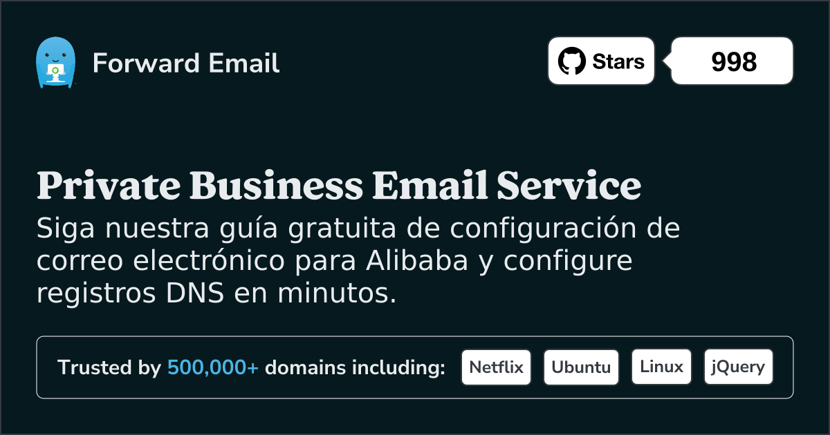 Cómo configurar el correo electrónico con Alibaba