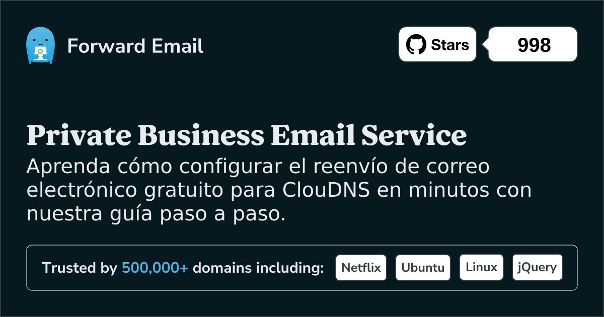 Cómo configurar el correo electrónico con ClouDNS