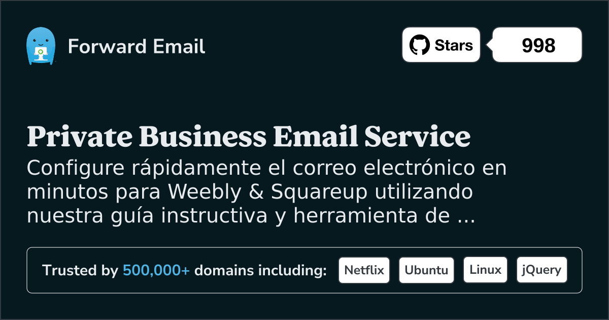 Cómo configurar el correo electrónico con Weebly & Squareup