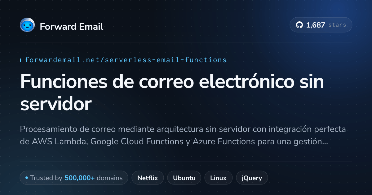 Serverless Email Functions