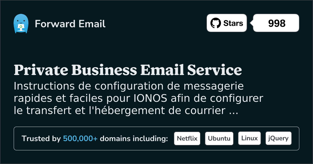 Comment configurer le courrier électronique avec IONOS