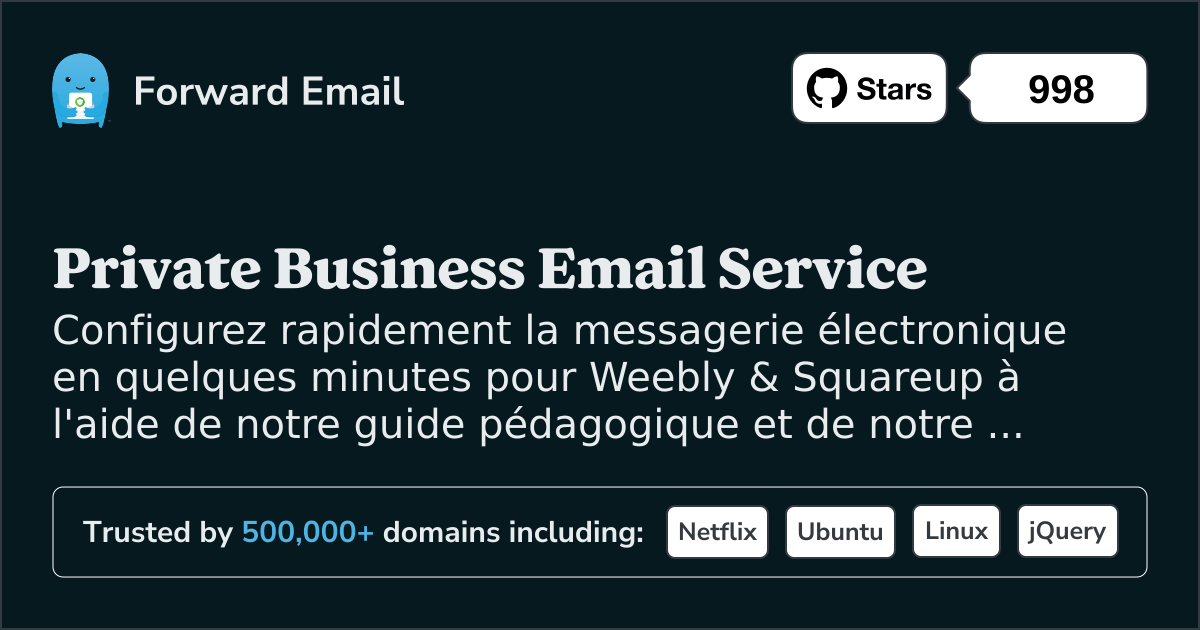 Comment configurer le courrier électronique avec Weebly & Squareup