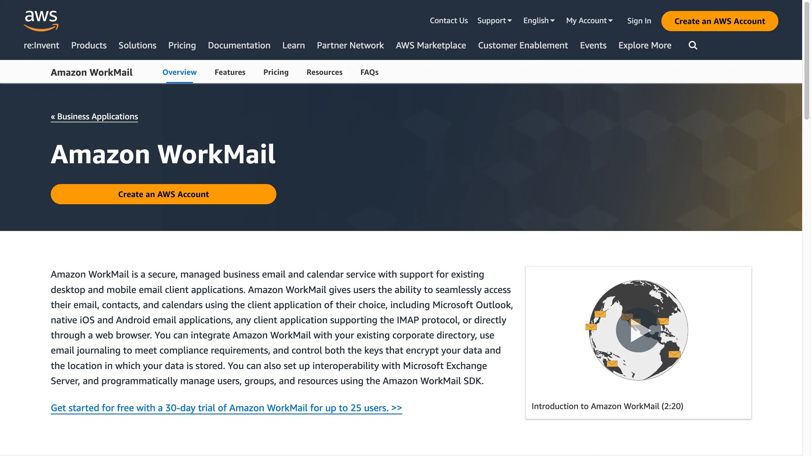 Amazon Workmail is a closed-source email service.