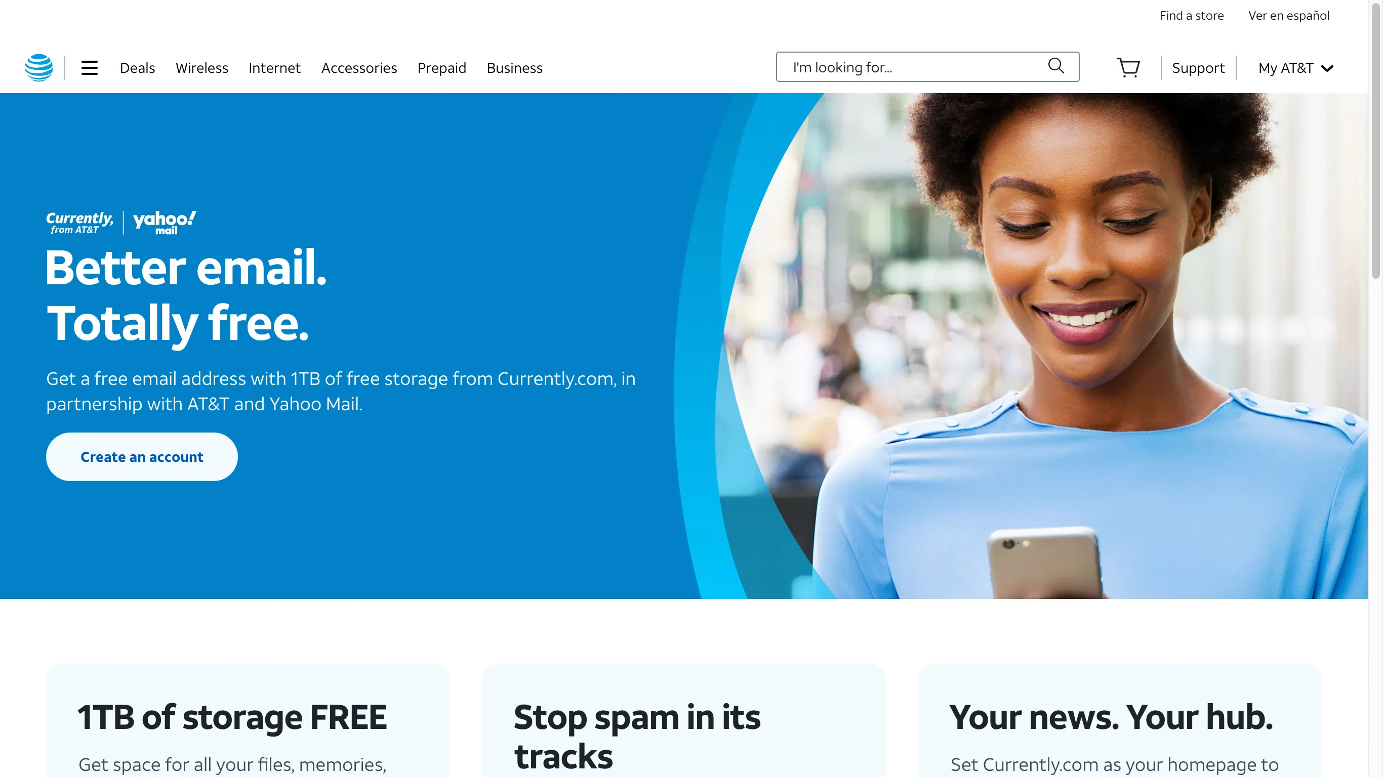 AT&T is a closed-source email service.