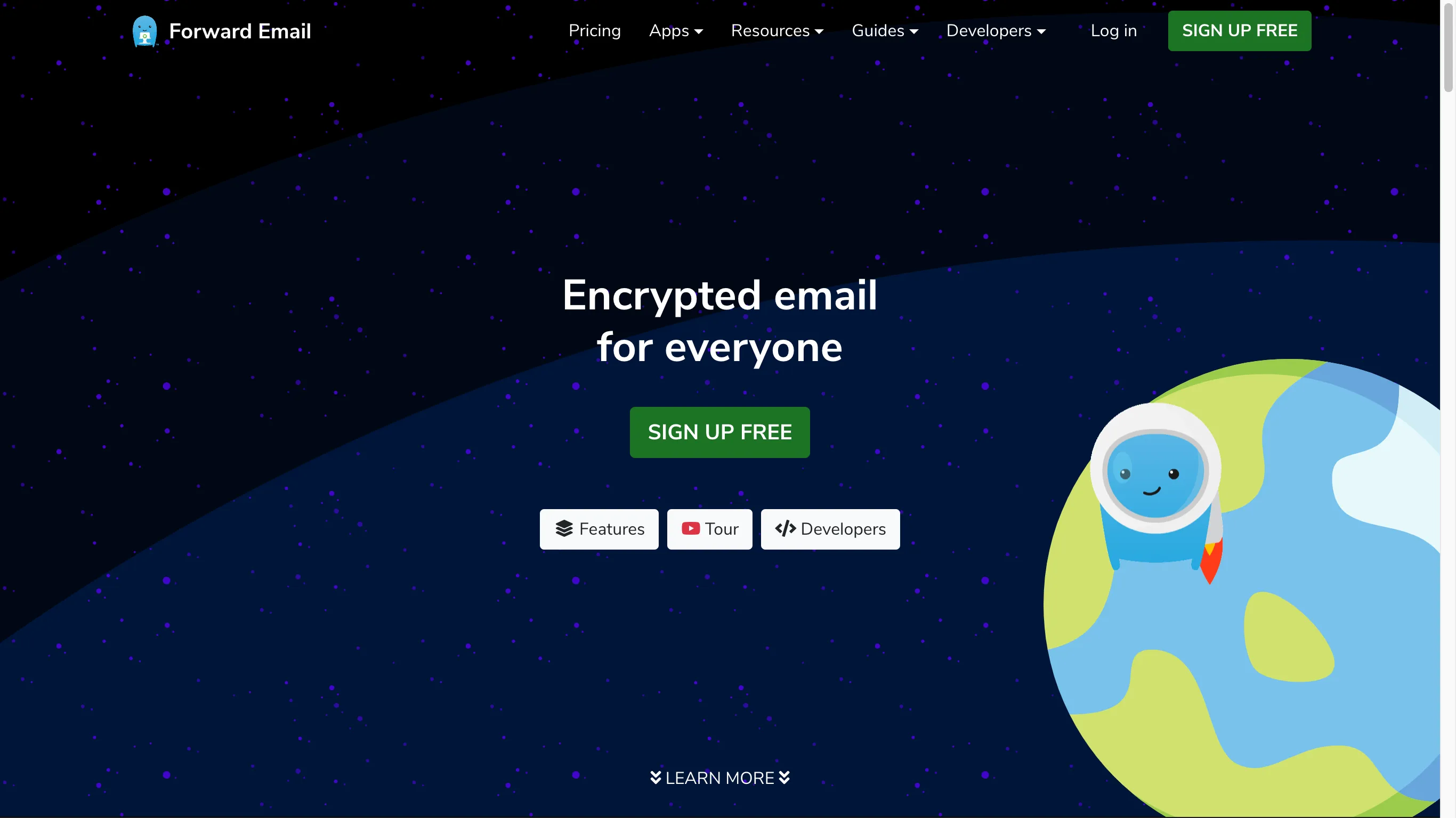 Forward Email is an open-source email service.