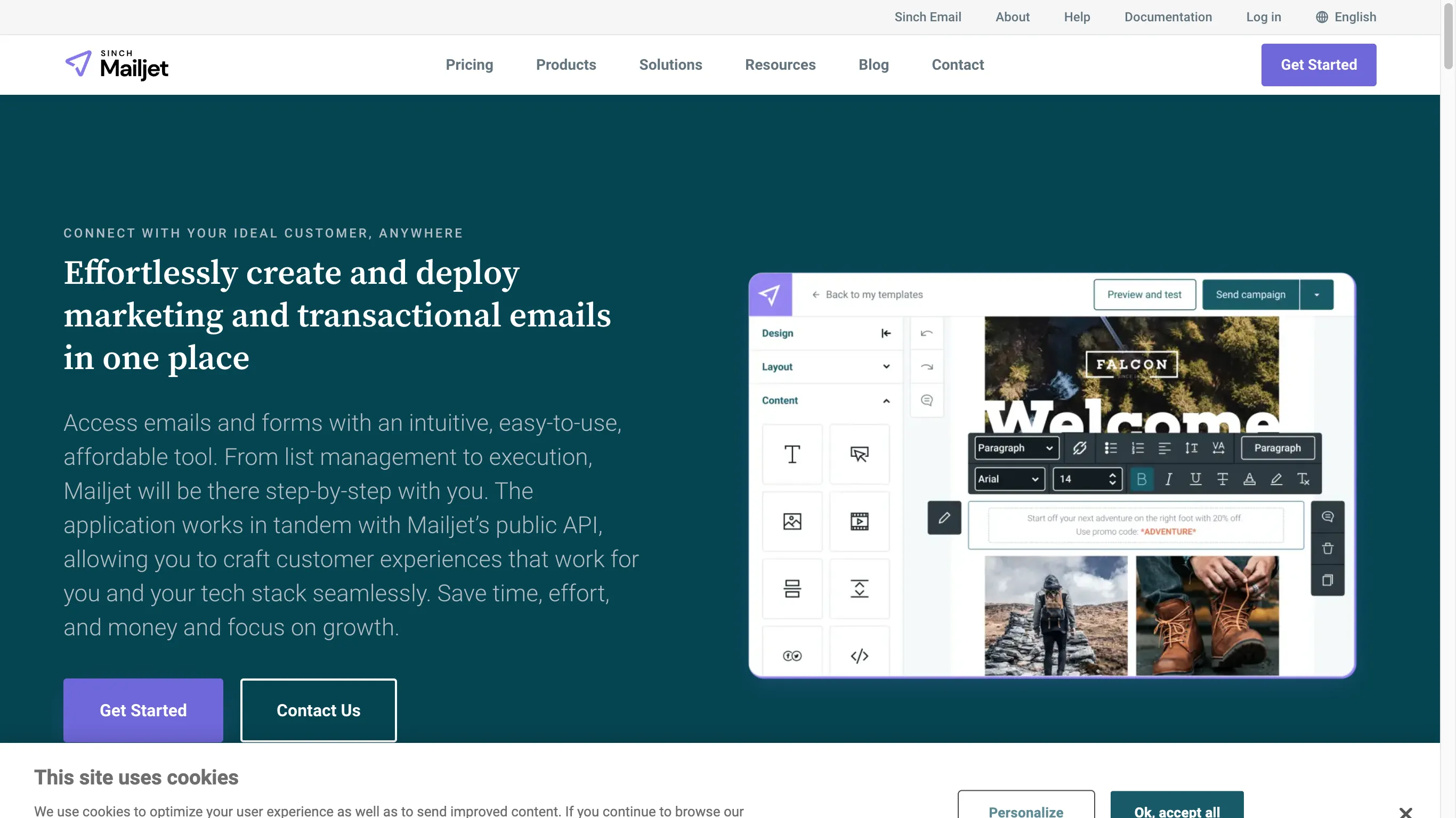 Mailjet is a closed-source email service.
