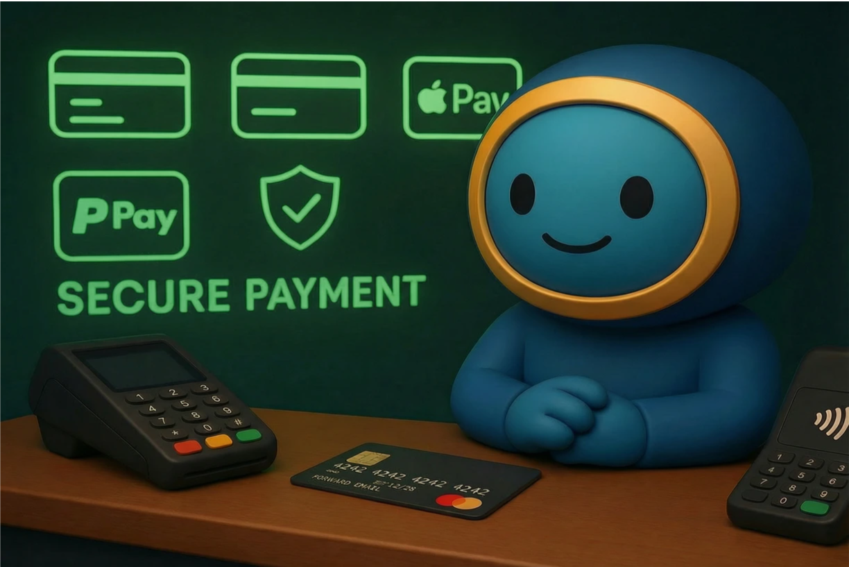 L'approche Trifecta : comment Forward Email a construit un système de paiement à toute épreuve avec Stripe et PayPal