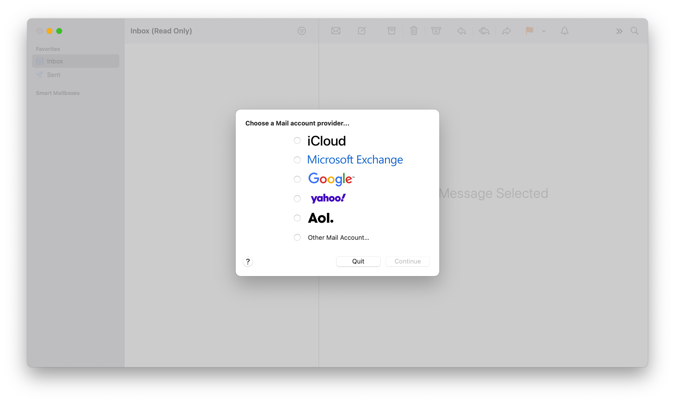 Apple Mail เป็นอีเมลแบบปิดและเป็นกรรมสิทธิ์ ลูกค้า สำหรับ Apple macOS
