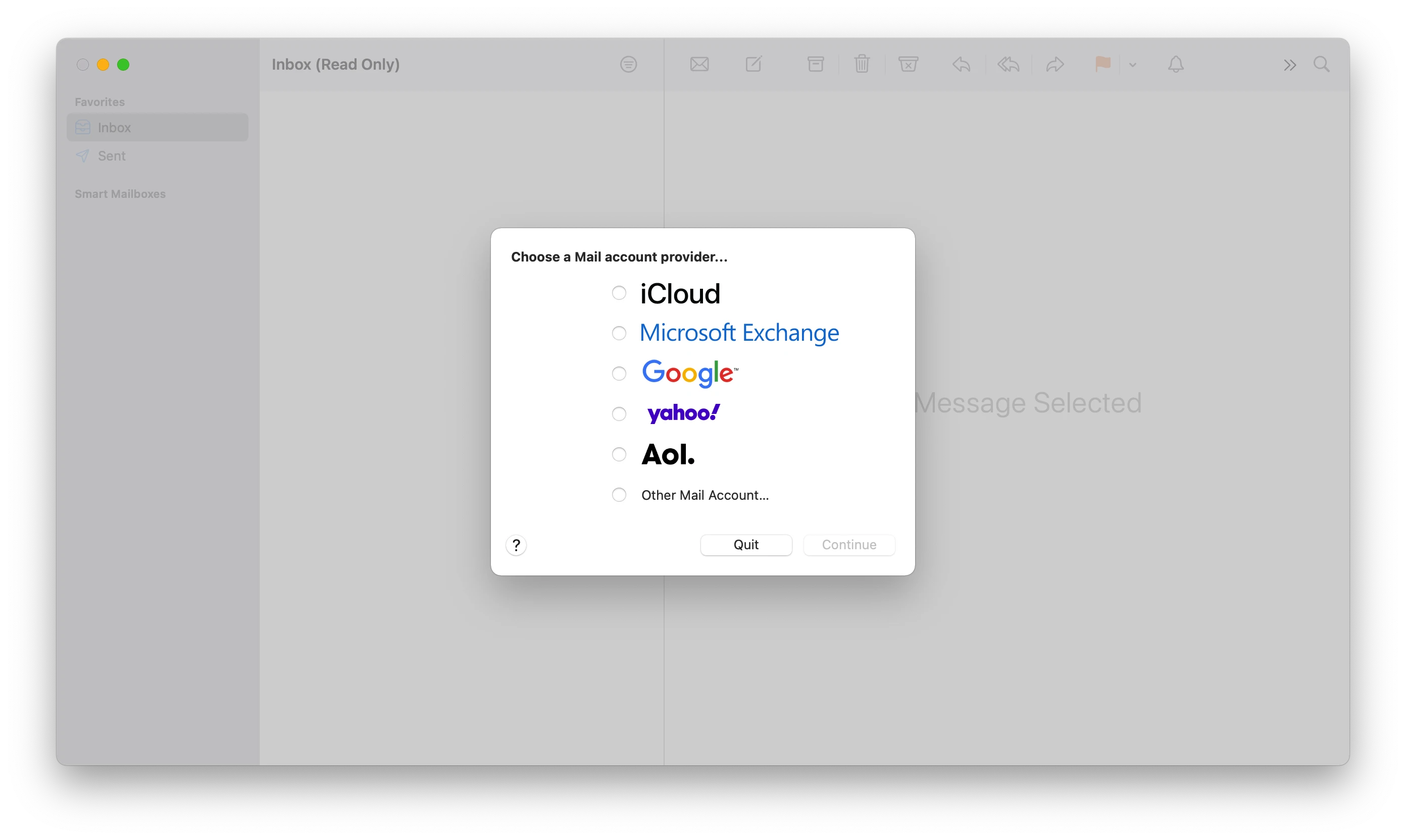 Apple Mail er en lukket og proprietær e-post klient for Apple iOS.