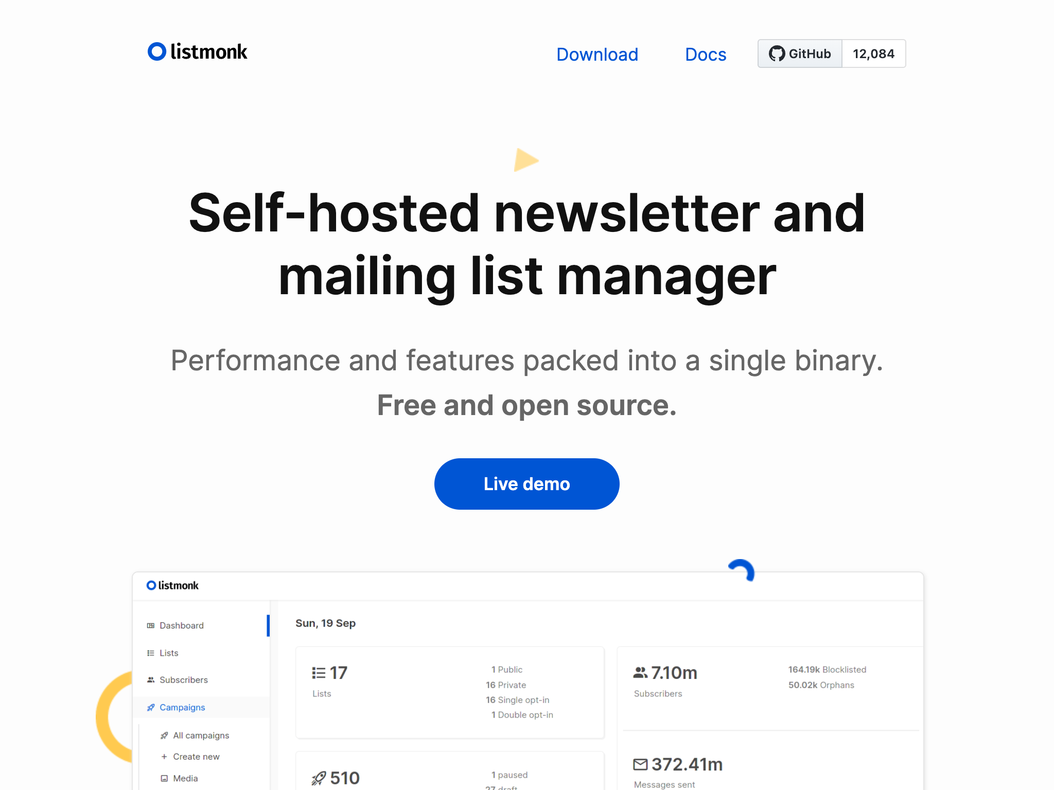 listmonk is an open-source email server for Google Pixel.