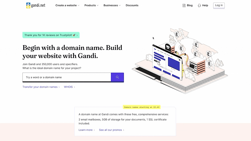 Как настроить электронную почту с помощью Gandi.net