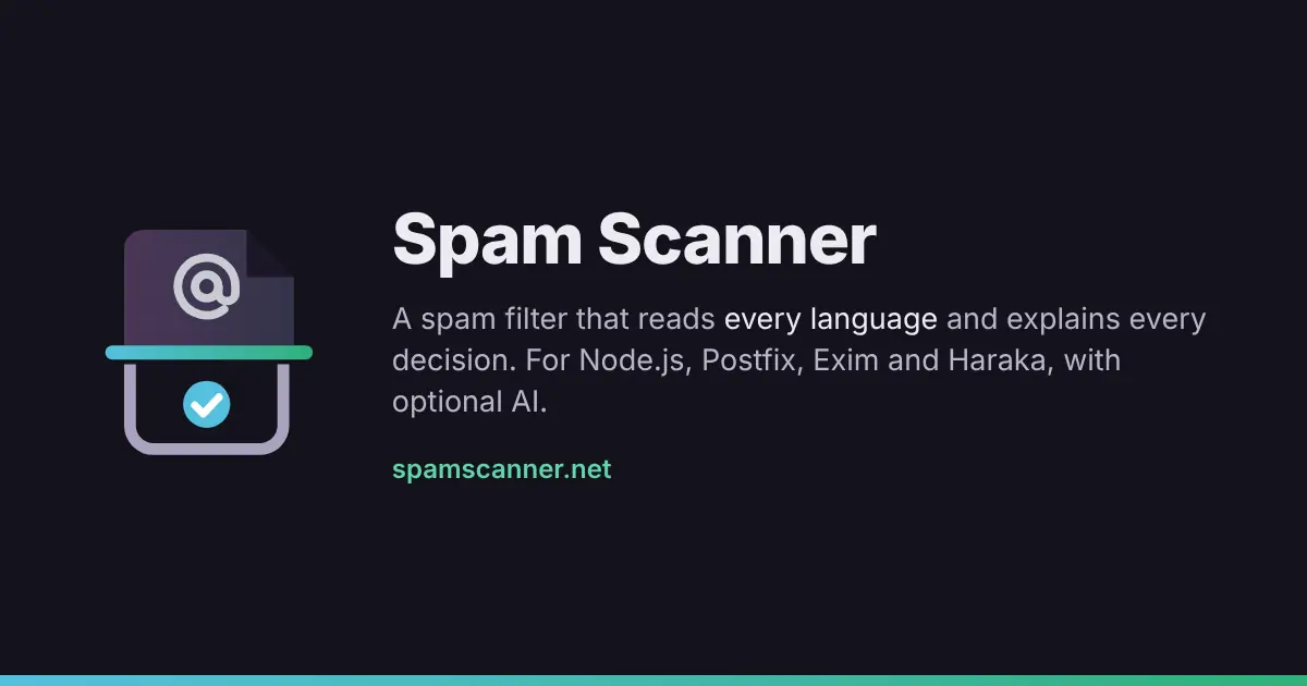 Spam Scanner