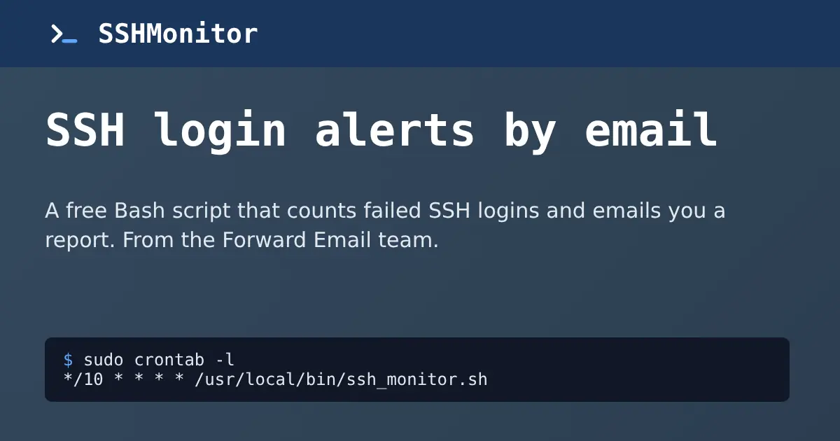 SSH Monitor