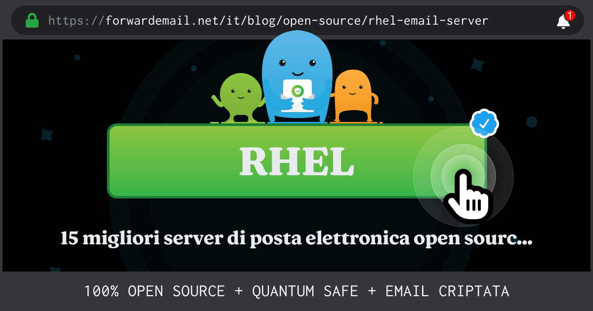 15 migliori server di posta elettronica open source per RHEL nel 2024