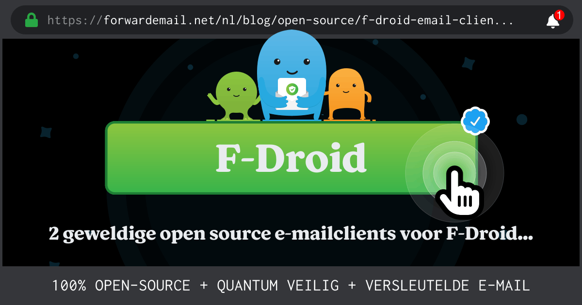 2 geweldige open source e-mailclients voor F-Droid in 2024