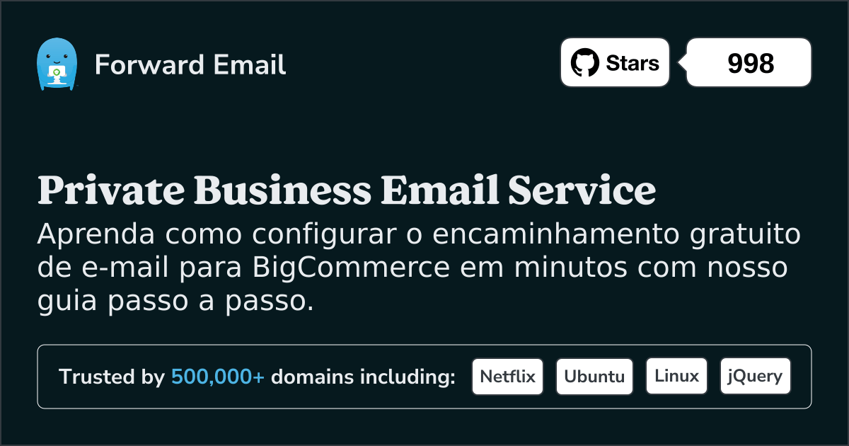 Como configurar e-mail com BigCommerce