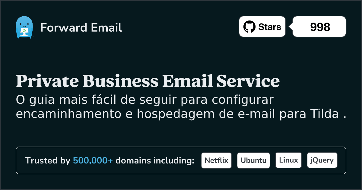 Como configurar e-mail com Tilda