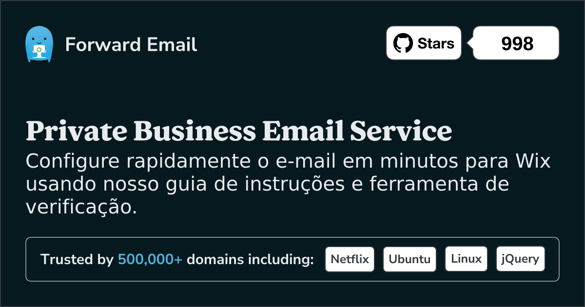 Como configurar e-mail com Wix