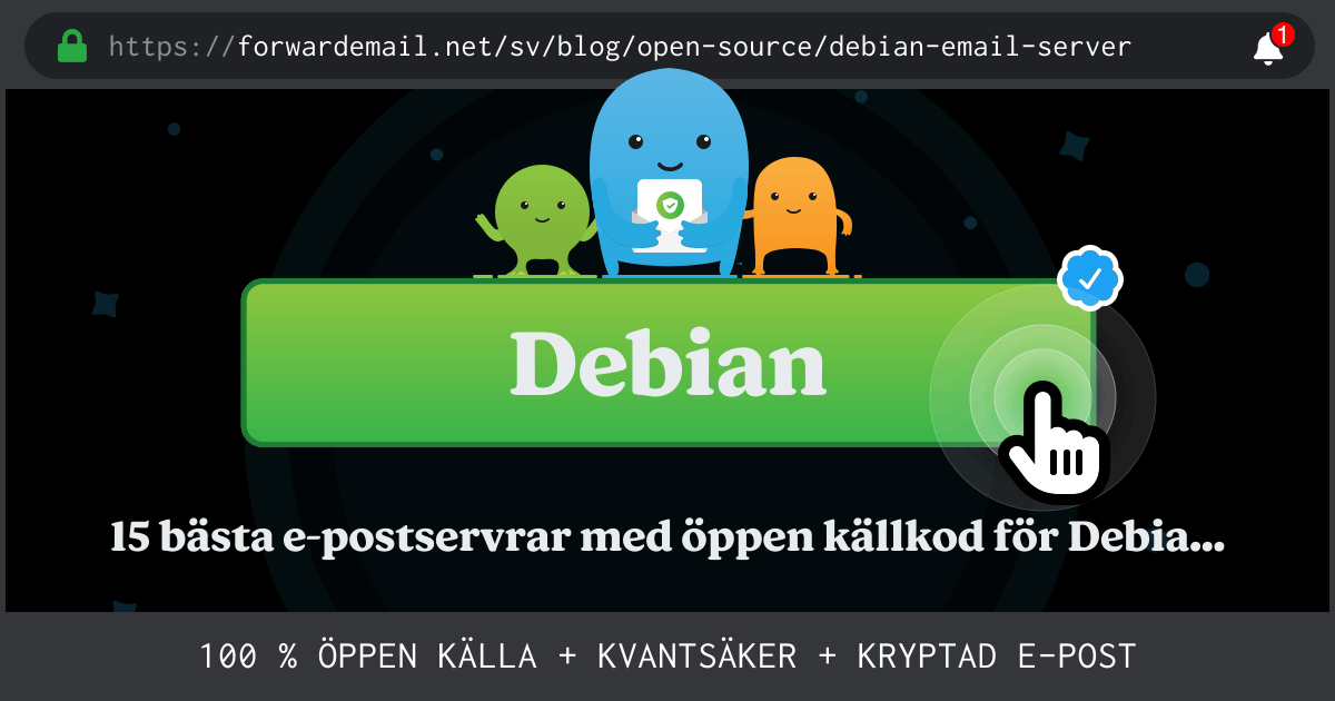 15 bästa e-postservrar med öppen källkod för Debian 2024